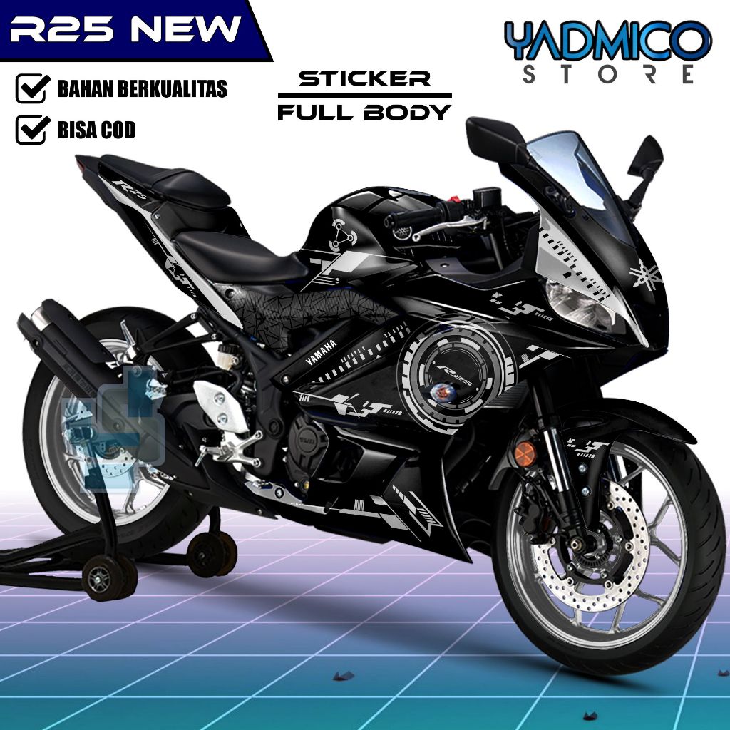 Cutting sticker r25 new arrivals