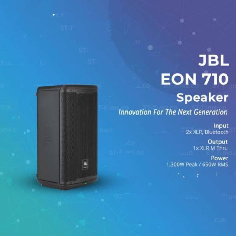 Jual JBL EON 710 SPEAKER JBL 10 inch Speaker Aktif JBL EON710 / Speaker ...
