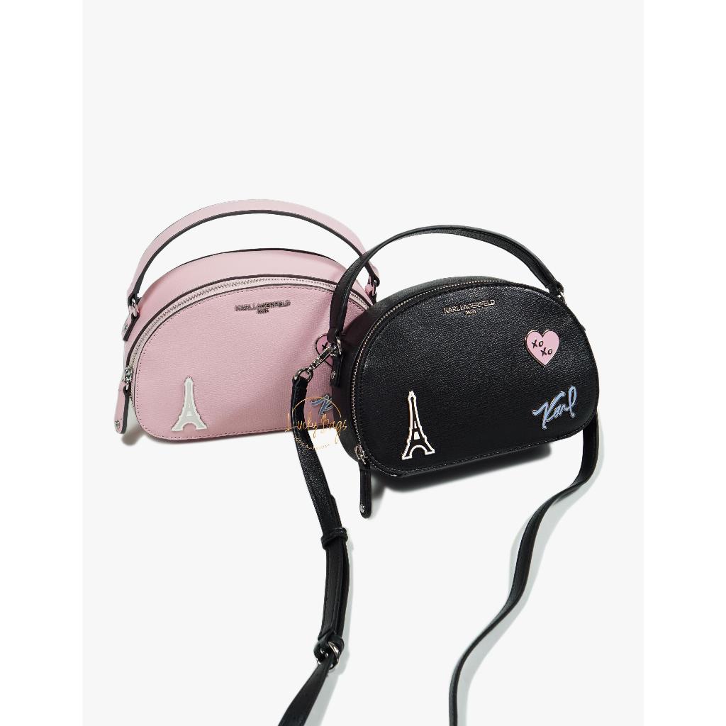 Jual karl lagerfeld maybelle small crossbody top handle (authentic