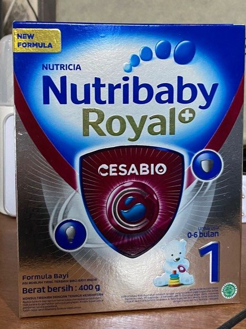 Jual Nutribaby Royal+ Cesabio 1 Formula Bayi Bubuk 400 gr | Shopee ...