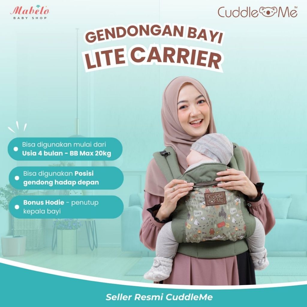 Jual Gendongan Bayi - CUDDLEME Gendongan M Shape Lite Carrier Gendongan