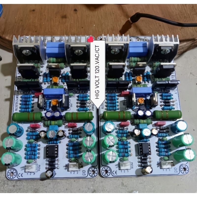 Jual HARGA SEPASANG STEREO MCRD V3 NEW INPUT BALANCE HIG VOLT 35-120