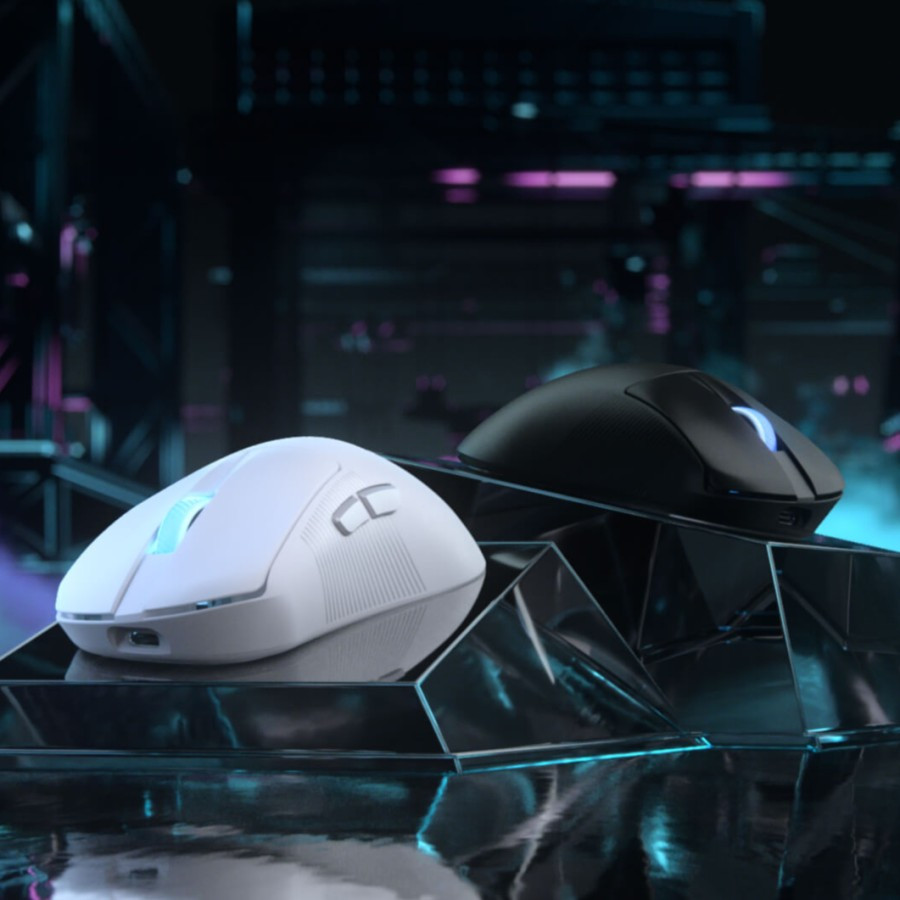 Jual ASUS ROG KERIS II ACE MOONLIGHT WHITE WIRELESS ULTRALIGHT GAMING ...