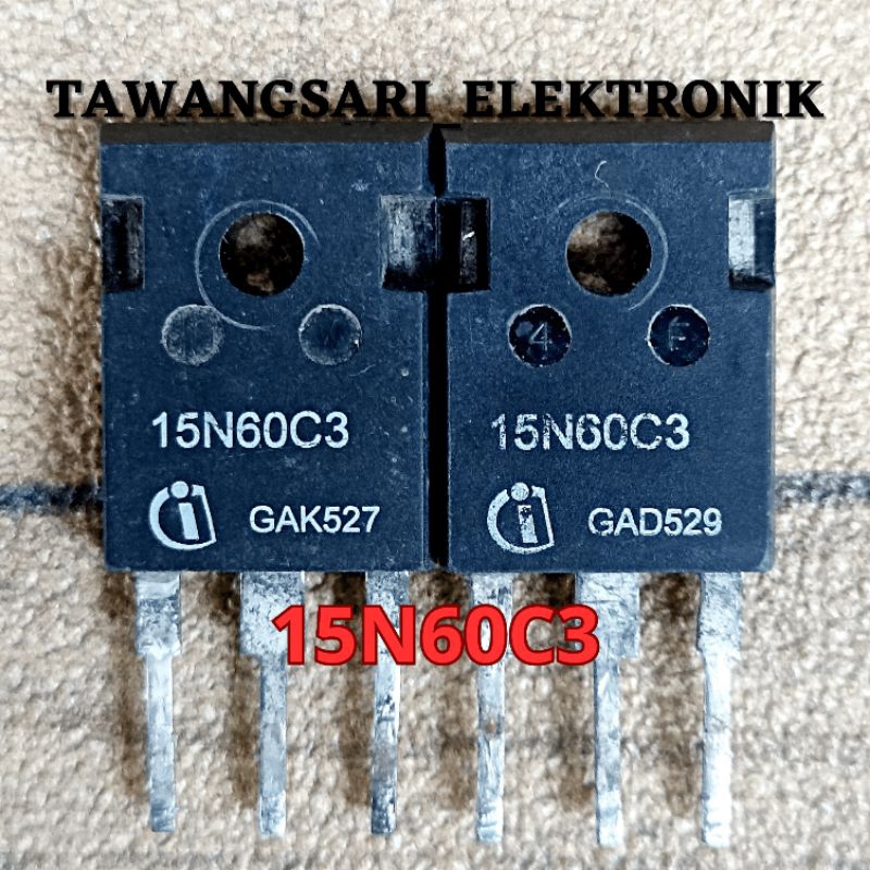 Jual Mosfet 15N60 Ori mosfet 15n60 15A 600V Cabutan | Shopee Indonesia