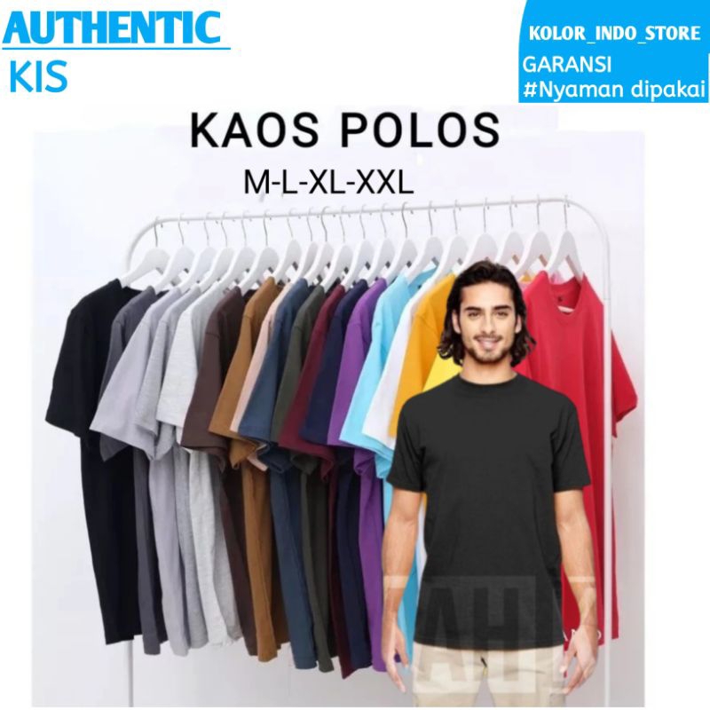 Jual Kaos Polos Premium S Kaos Lengan Pendek S Pe Soft Shopee