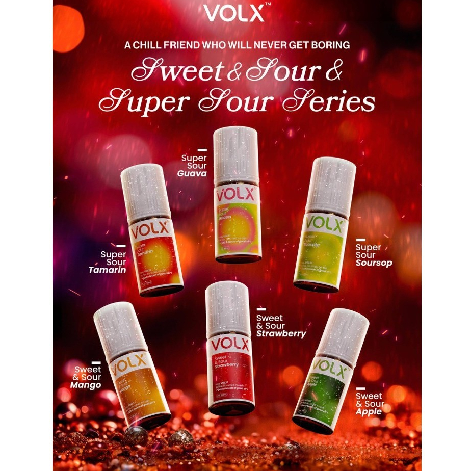 Jual LIQUID SALT Nicotine VOLX Sour Series 30ml 30mg | Shopee Indonesia