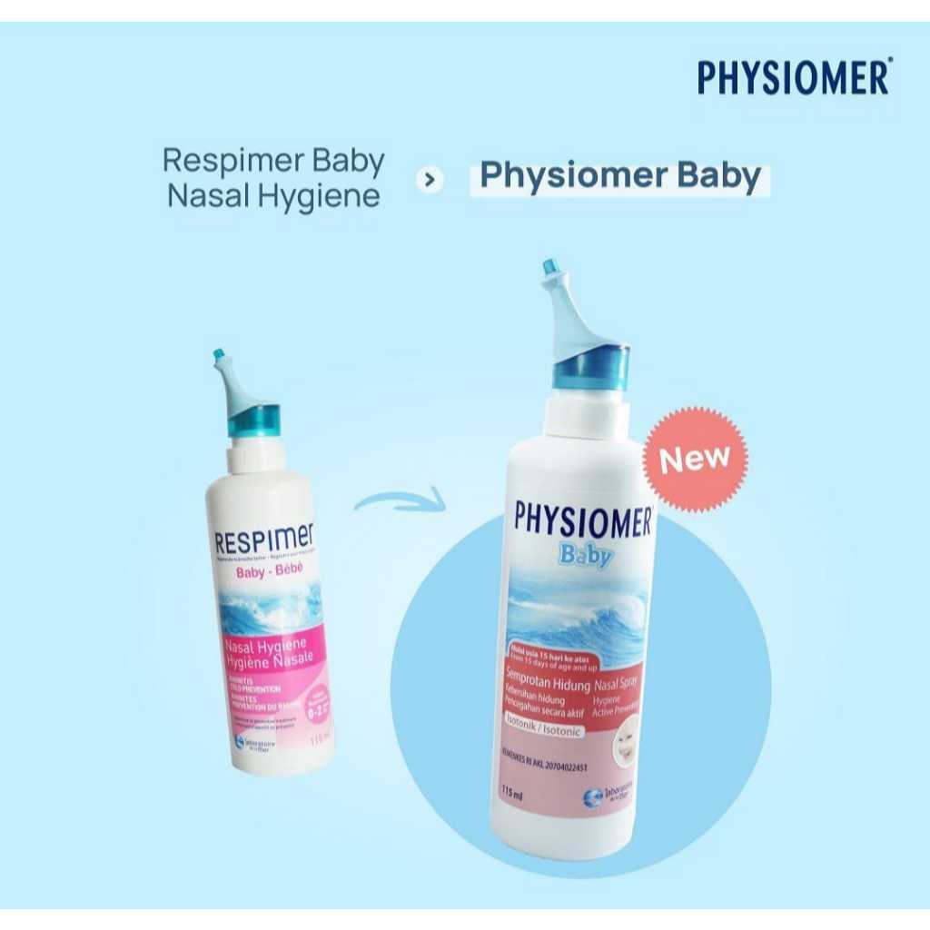 Jual VITA12 RESPIMER / PHYSIOMER BABY NASAL HYGIENE SPRAY 115 ML ...