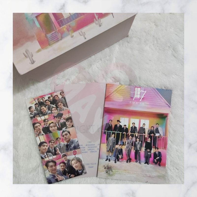 Jual PC SEVENTEEN 17 is Right Here Deluxe version | Shopee Indonesia