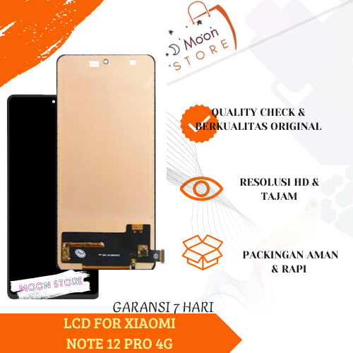 Jual LCD TOUCHSCREEN XIAOMI REDMI NOTE 12 PRO 4G ORIGINAL FULLSET ...