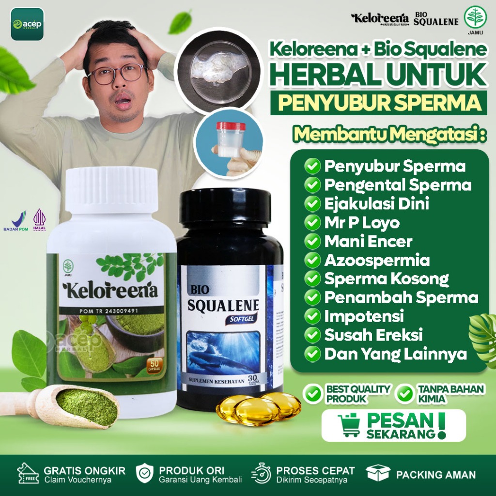 Jual Obat Sperma Encer Penyubur Sperma Pria Azoospermia