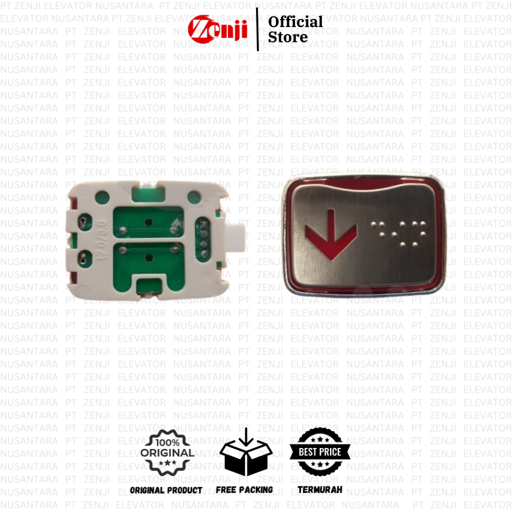 Jual Sigma Tombol Lift Kotak / Push Button Sigma original | Tombol Lift ...