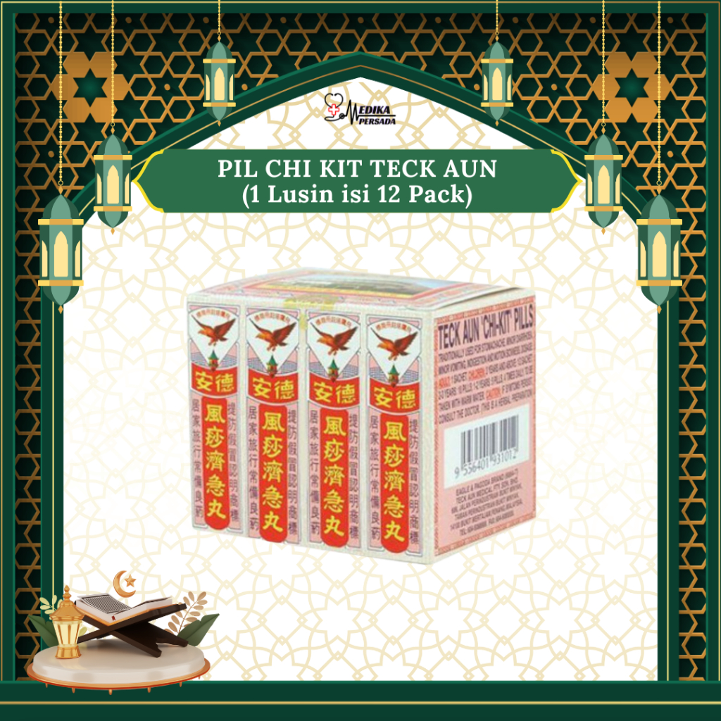 Jual Medika Persada - Pil Chi Kit Teck Aun (1 Lusin isi 12 Pack) | Obat ...