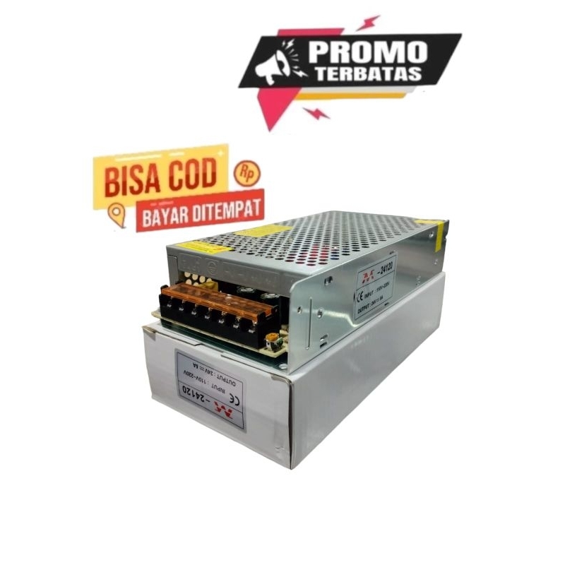 Jual Switching Power Supply Psu 24v 5a Murni Shopee Indonesia 2576