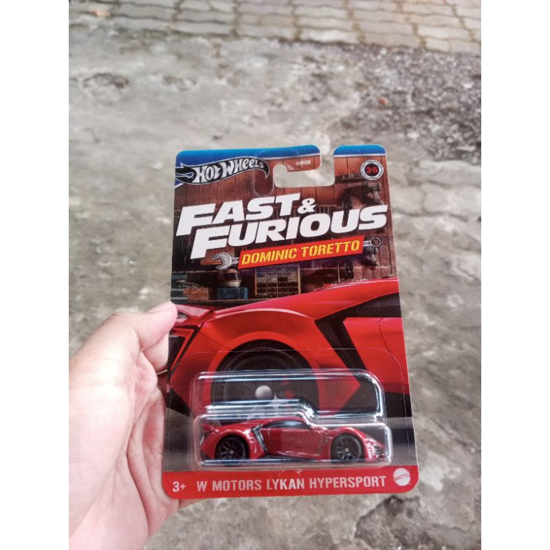 Voiture Miniature Hot Wheels Fast & Furious - Lycan Hypersport Dominic Toretto #3/5 - 1/64