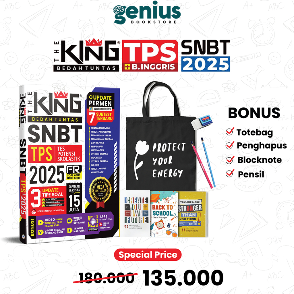 Jual The King TPS SNBT 2025 TPS SNBT Skolastik Update Permen The King ...