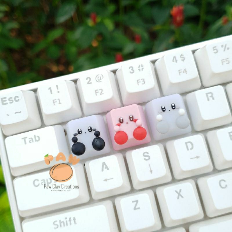Jual Artisan Keycaps Kirby + artisan keycap lucu + keycap unik + keycap ...