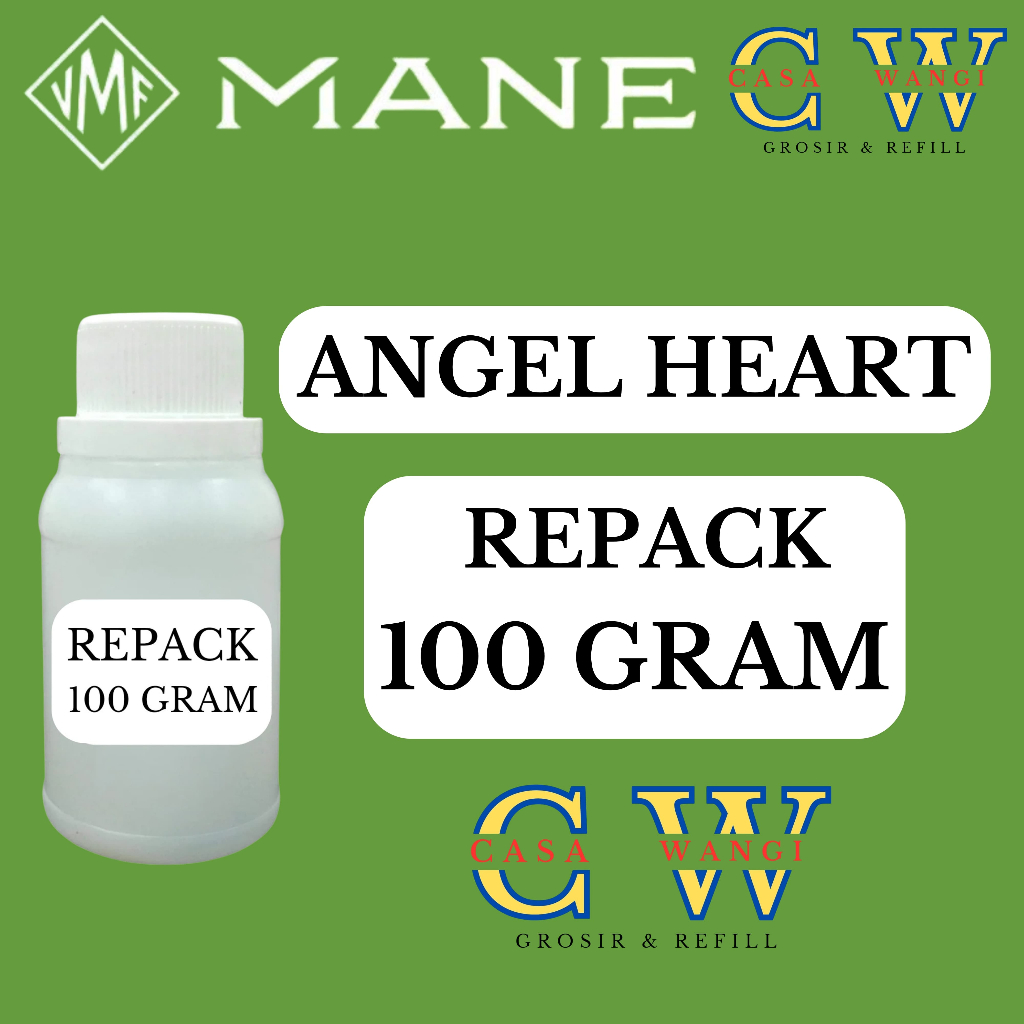 Jual (100 GR) ANGEL HEART BY MANE KEMASAN REPACK 100 GR.BIBIT PARFUM ...