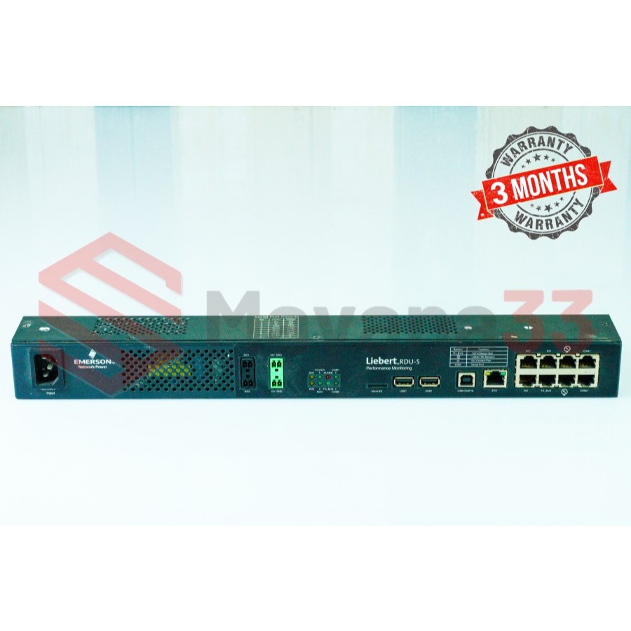 Jual Emerson Liebert RDU-S Rack Processing Unit Environment Monitoring ...