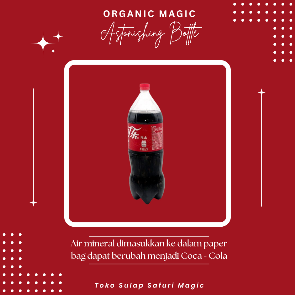 Jual Alat Sulap Astonishing Bottle - Sulap Coca Cola Changing Bottle ...