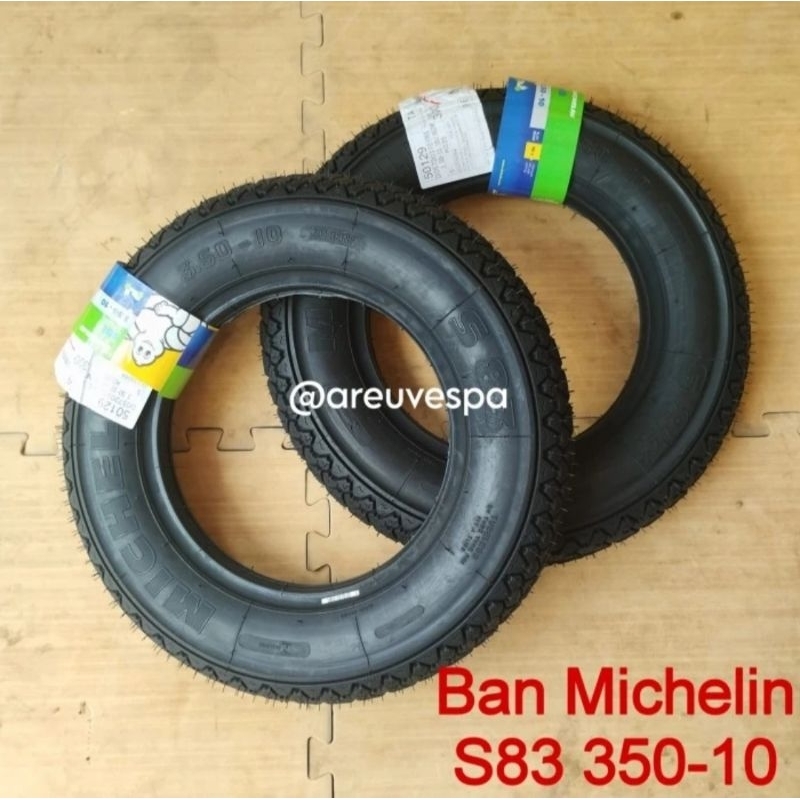 Jual Ban Tubeless Michelin S83 350-10 utk Vespa PX Sprint PRODUKSI ...