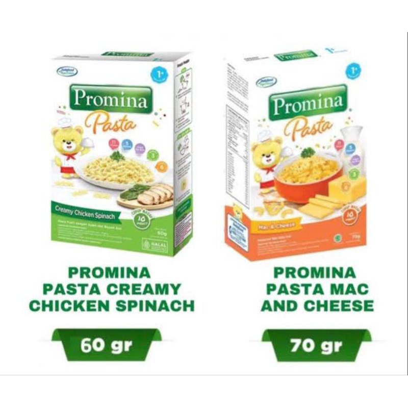 Jual Promina Pasta Creamy Chicken Spinach / Pasta Mac & Cheese | Shopee
