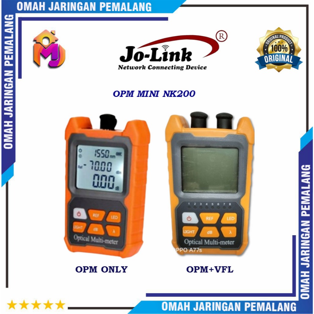 Jual OPM OPTICAL POWER METER NK200 JOLINK | Shopee Indonesia