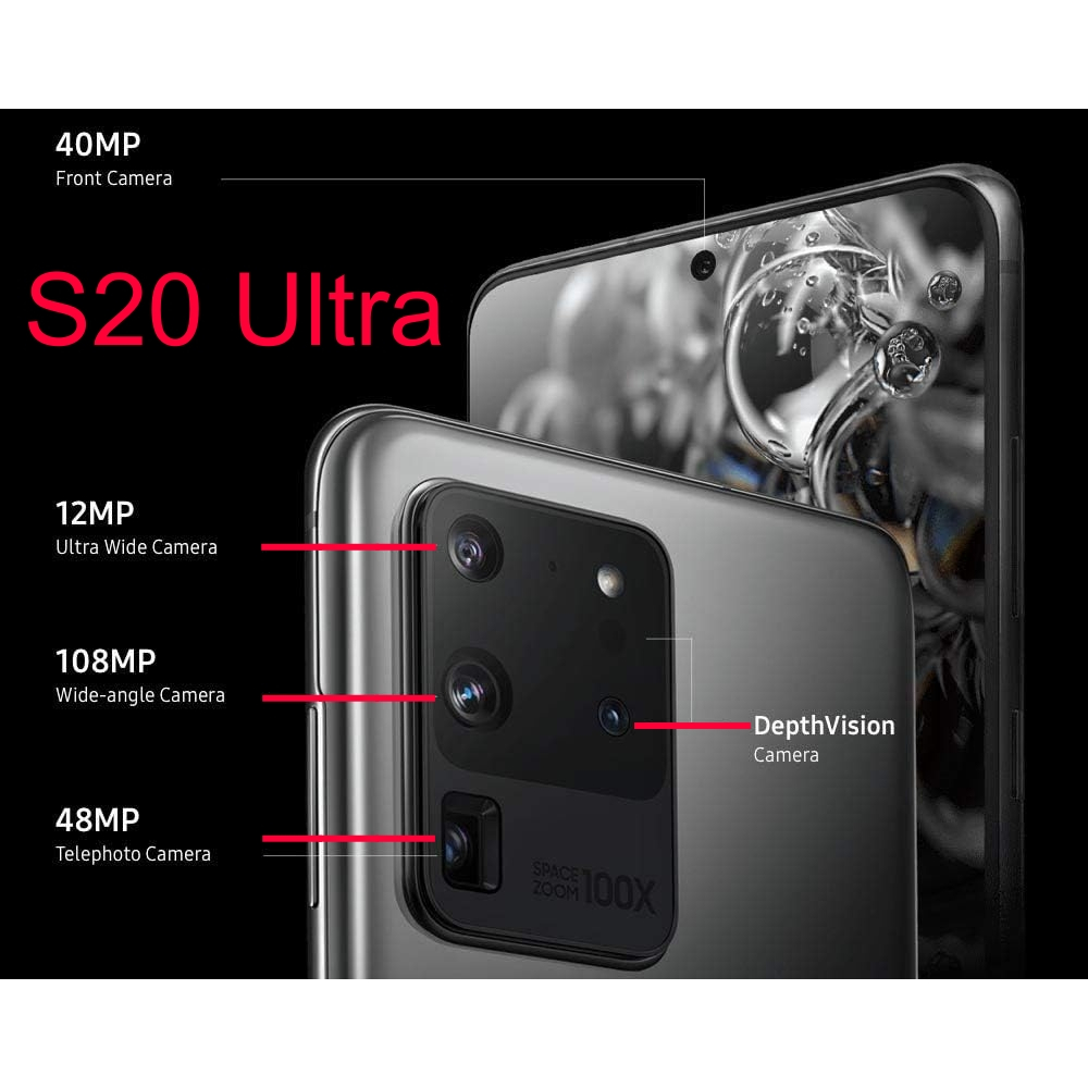 Samsung Galaxy S20 Ultra Camera Samsung Depthvision Camera