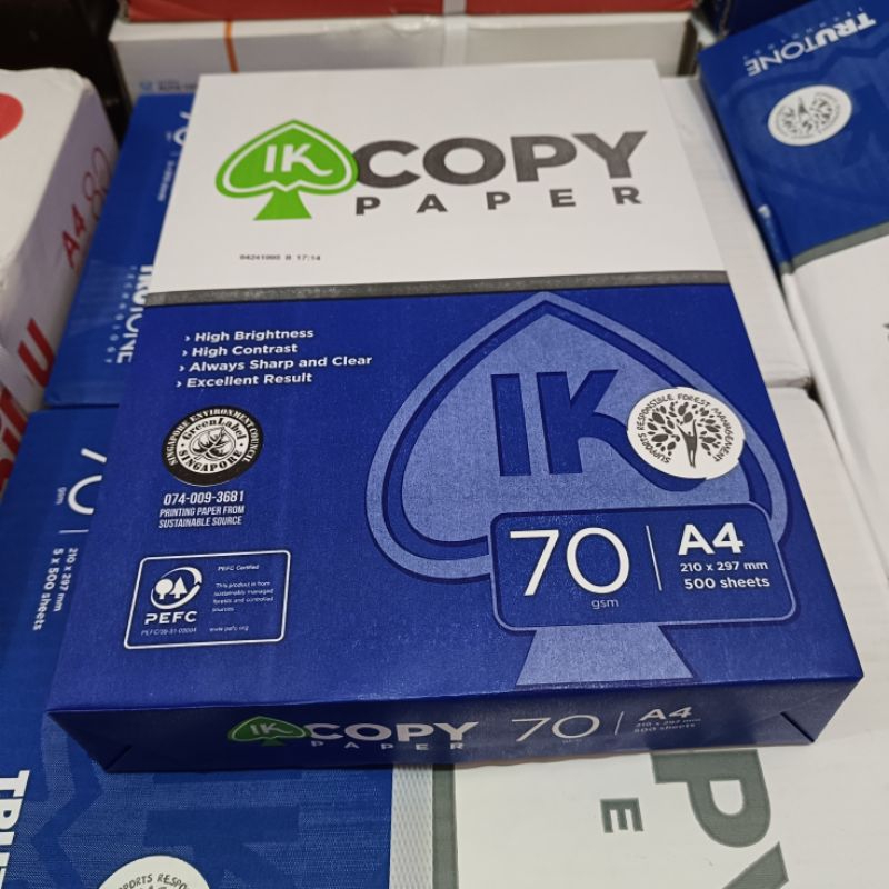 Jual Kertas Hvs Fotocopy A Gram Copy Paper Shopee Indonesia