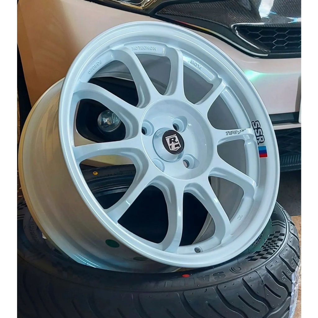Jual velg mobil ring 16 Ssr type F pcd 4x100 velg r16 tuk vios,city ...