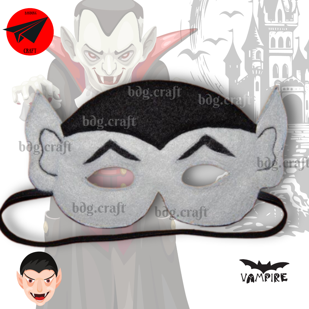 Jual cosplay mask VAMPIRE heloween | Shopee Indonesia