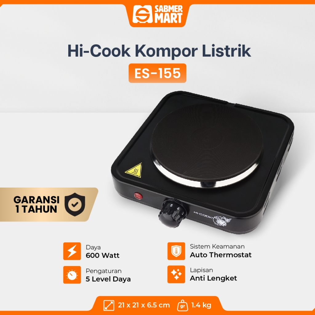 Jual Hi-Cook Kompor Listrik ES-155 | Shopee Indonesia