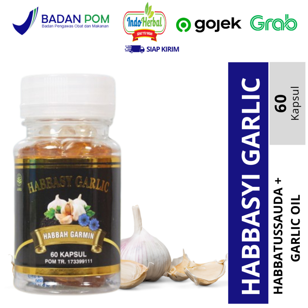 Jual Habbasy Garlic | Habbasyi Oil | Habbatussauda Oil Plus Garlic Oil ...