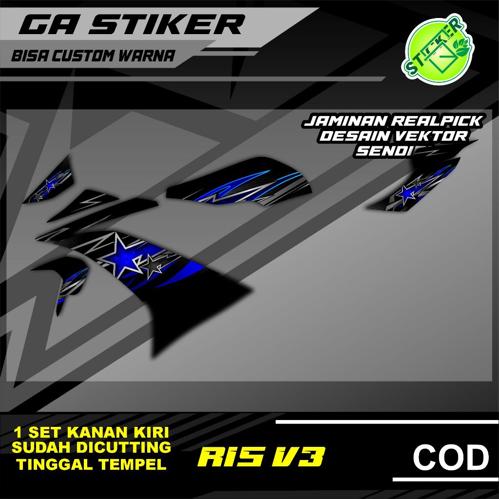 Jual STRIPPING SIMPEL YAMAHA R15 V3 STAR DIESEL LIVERY TERBARU SUDAH DI ...