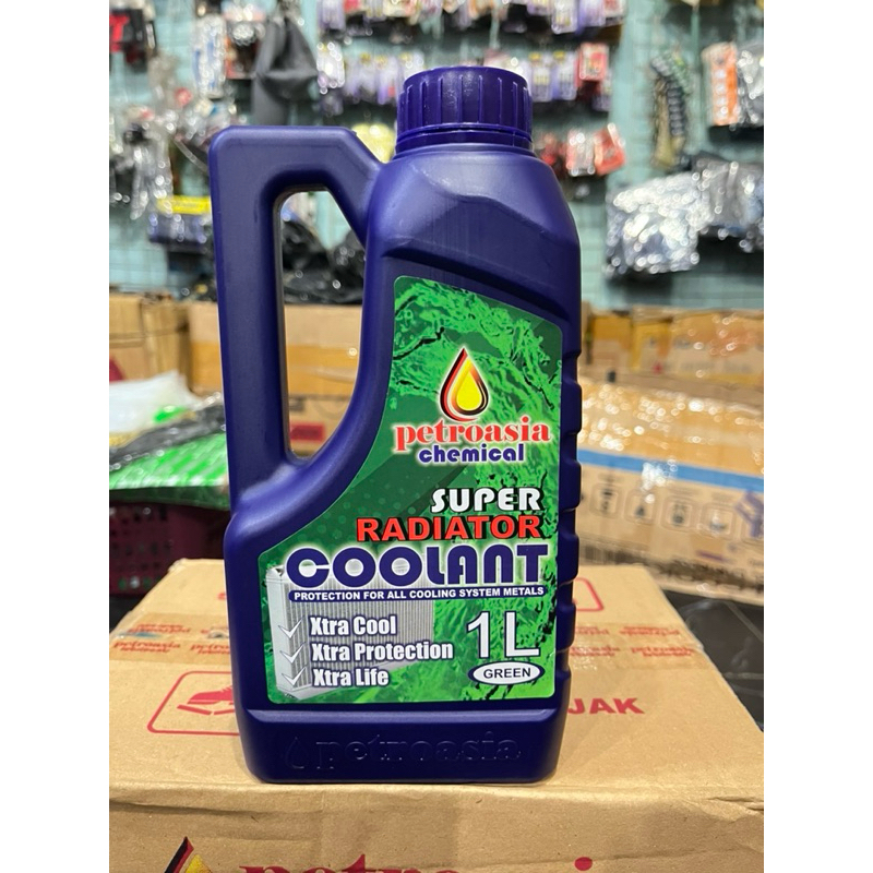 Jual Air Coolant - air radiator - cairan radiator 1 Liter hijau - air ...