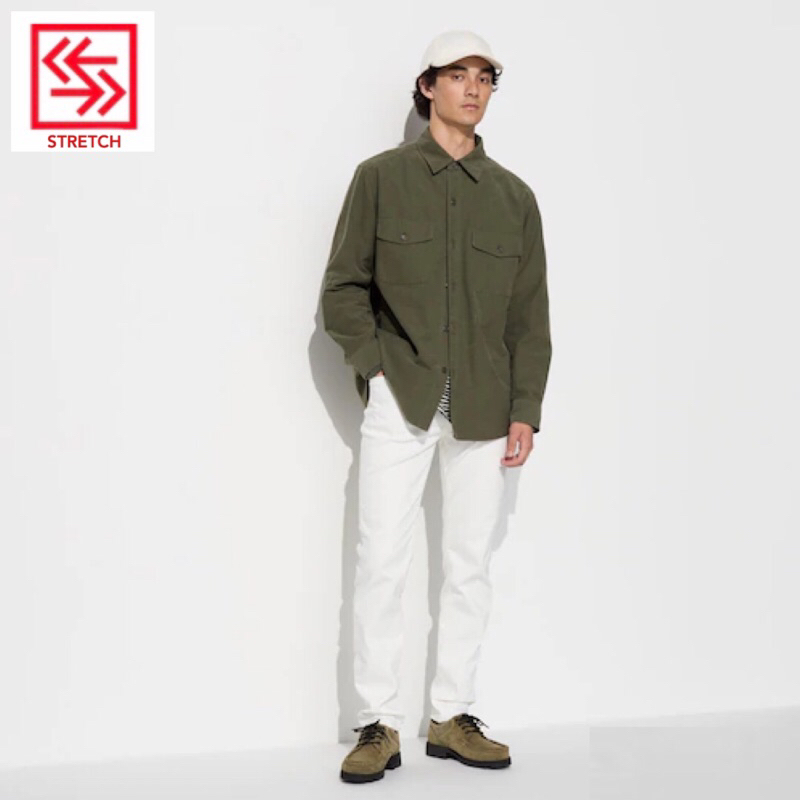 Jual UNIQLO Men Celana Panjang Jeans EZY Pria Ultra Stretch Slim