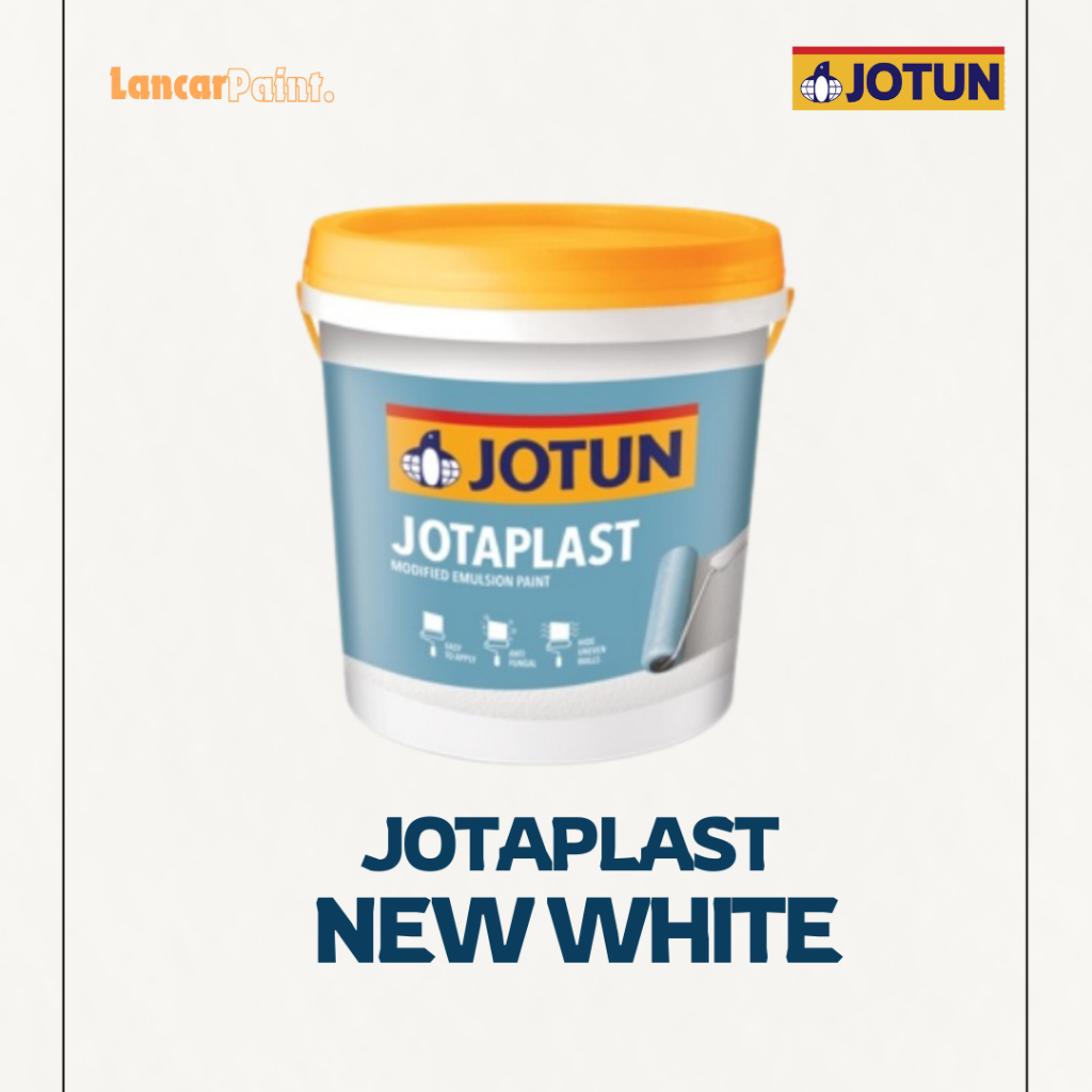 Jual Jotun Jotaplast New White Cat Tembok Interior 35l And 18l Shopee Indonesia 0790