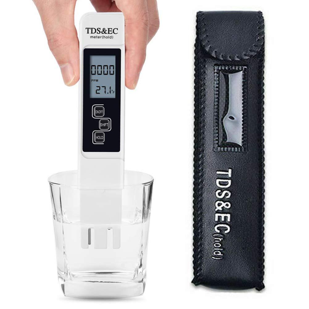 Alat Ukur Uji TDS EC Meter Digital Air Minum Akuarium Hidroponik Penguji Suhu TDS EC