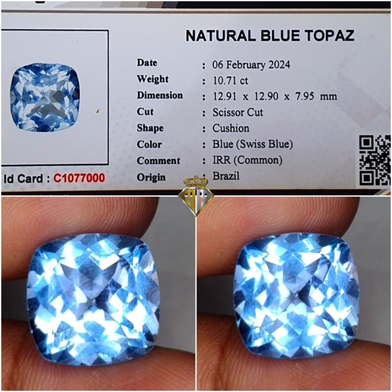 Jual NATURAL BLUE TOPAZ | Shopee Indonesia