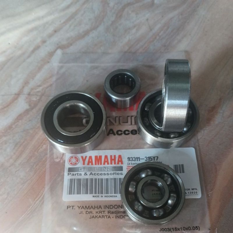 Jual KDM_24 PAKET BEARING RASIO GARDAN MIO MIO SOUL/SMILE/SPORTY 6004 ...
