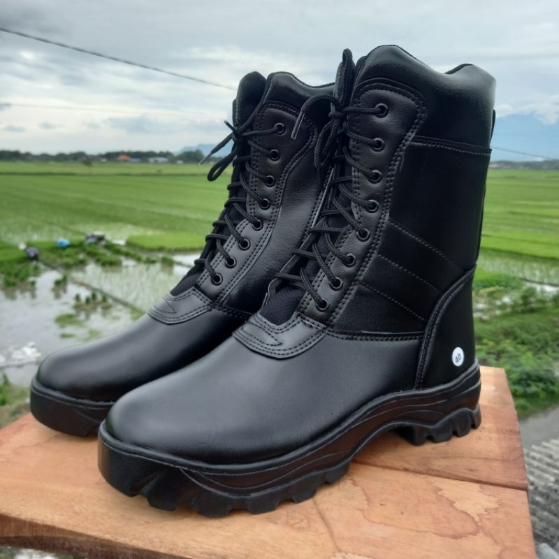 Jual Sepatu PDL Cobra Taktikal Safety Hiking Rider Banser Muda Bikers ...