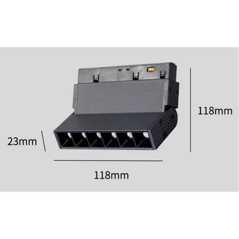 Jual Magnetic Track Lighting System - Linear SpotLight LED 6803 ...