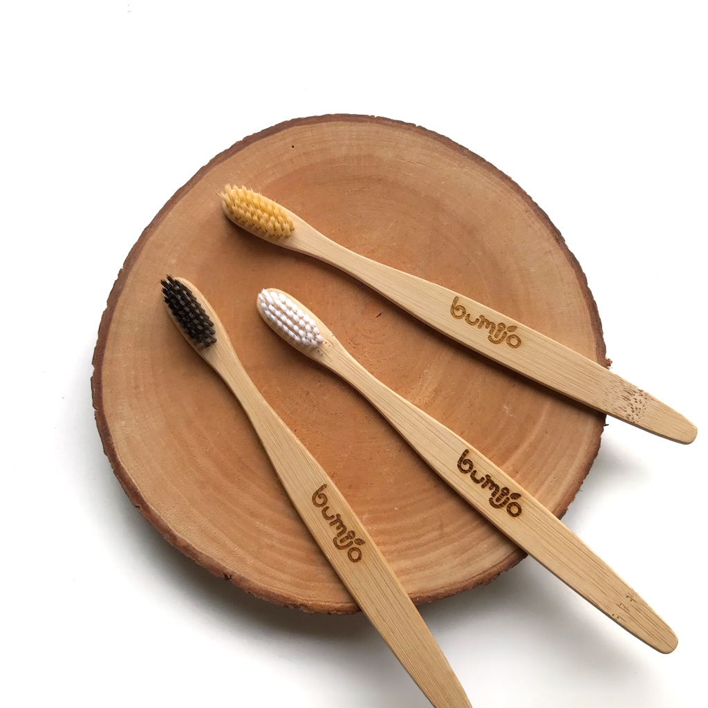 Jual Bumijo Sikat Gigi Kayu Bambu Ramah Lingkungan | Shopee Indonesia