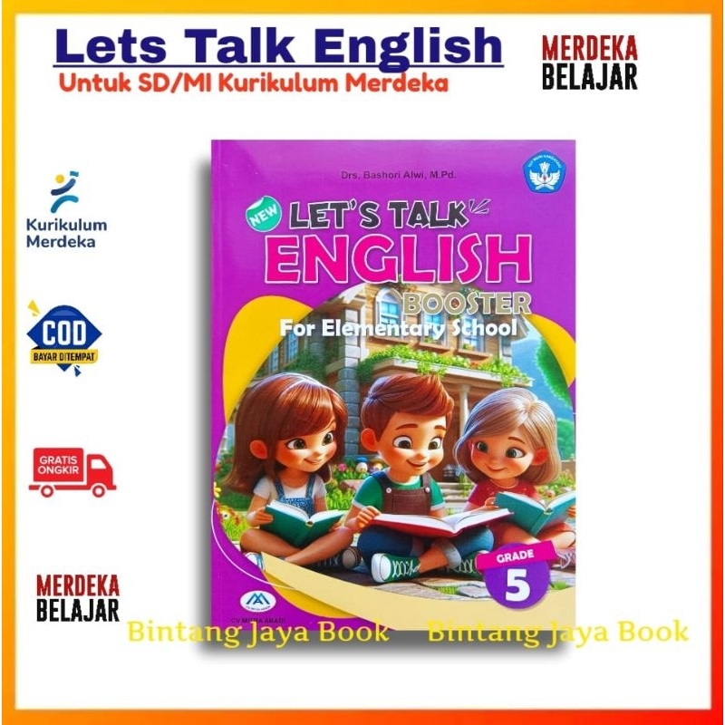 Jual Buku Lets Talk English Booster Kelas 5 - Lets Talk English Kelas 5 ...