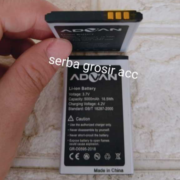 Jual Baterai Battery Double Power IC Protection ADVAN R3D / HAMMER R3D ...