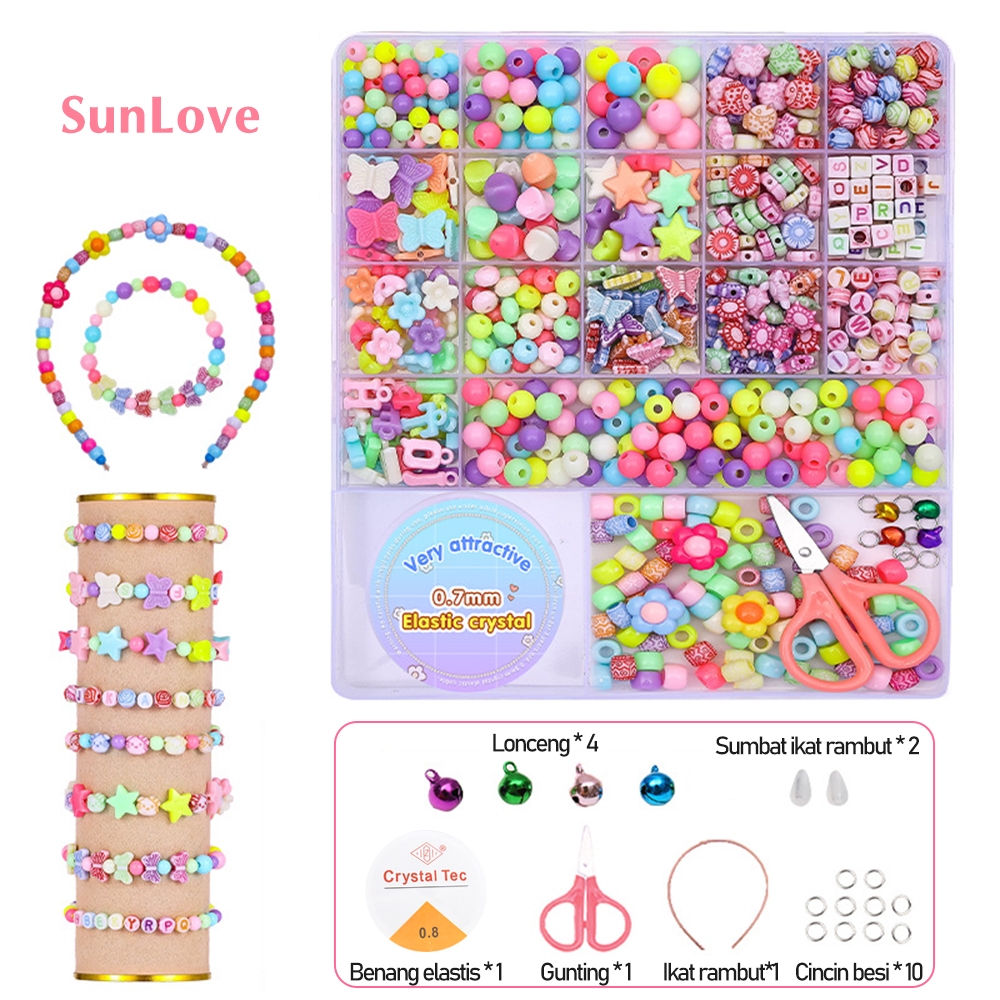 Jual Lakoe Diy Meronce Gelang/Beaded Diy / Meronce Manik-Manik 3D Diy ...