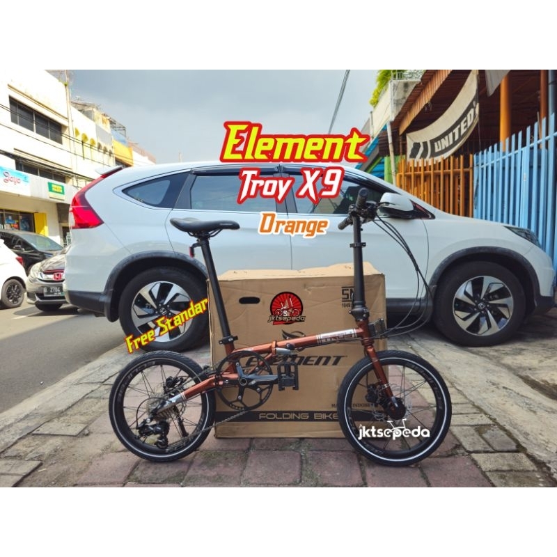 Jual Sepeda Lipat Element Troy X9 | Shopee Indonesia