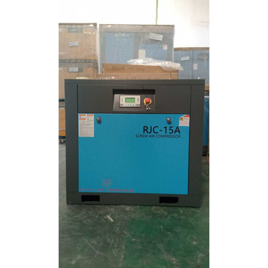 Jual Kompresor Angin 15 hp RJC Kompresor udara Screw 11 kw fix speed ...