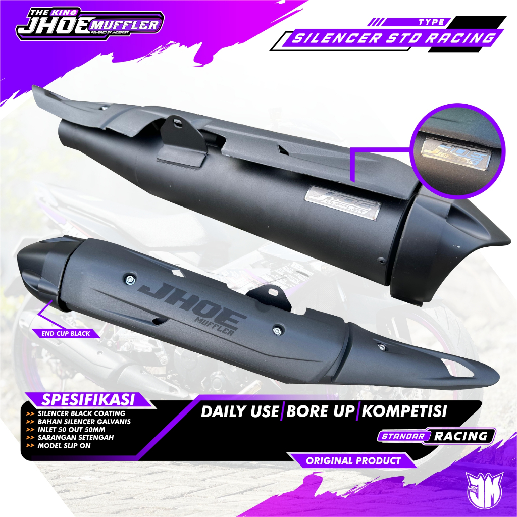 Jual Knalpot Standar Racing MX King MX NEW MX OLD Original Jhoemuffler ...
