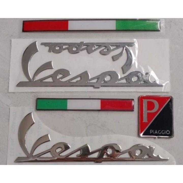 Jual Bisa Cod Emblem Tulisan Vespa Buat Motor Uwinfly T V Goodrich