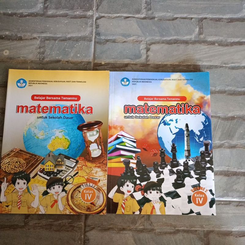 Jual Buku Belajar Bersama Temanmu Matematika SD Kelas 4 Volume 1 dan ...